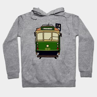 Melbourne Tram - No.78 to Prahran Hoodie